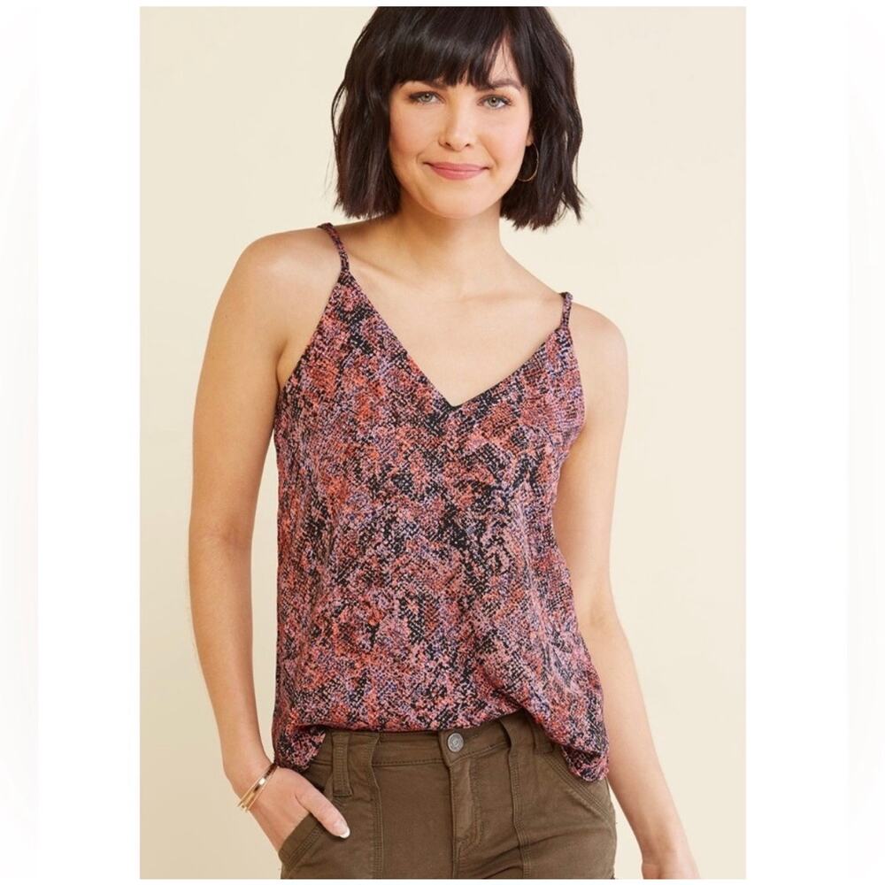 Peyton Jensen Evereve Gisella Snake Cami Medium NWT